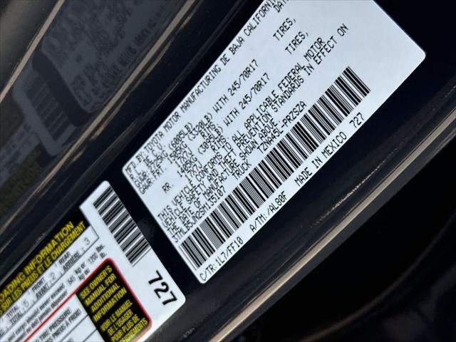 2025 Toyota Tacoma SR5