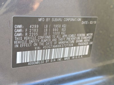 Subaru Impreza Sport 2019
