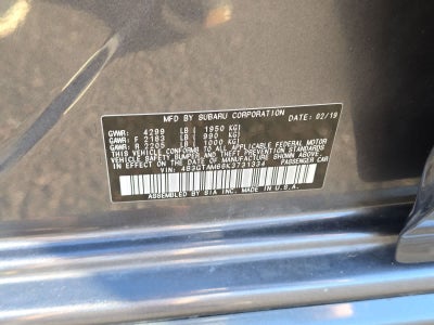 Subaru Impreza Sport 2019