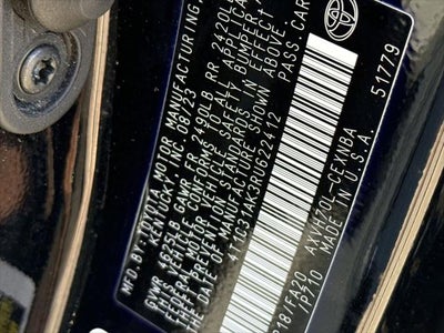 Toyota Camry Hybrid LE 2024