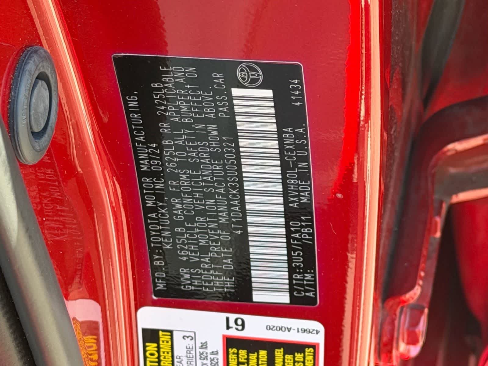 2025 Toyota Camry LE