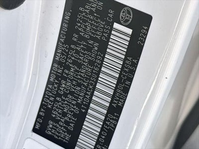 2025 Toyota Camry SE