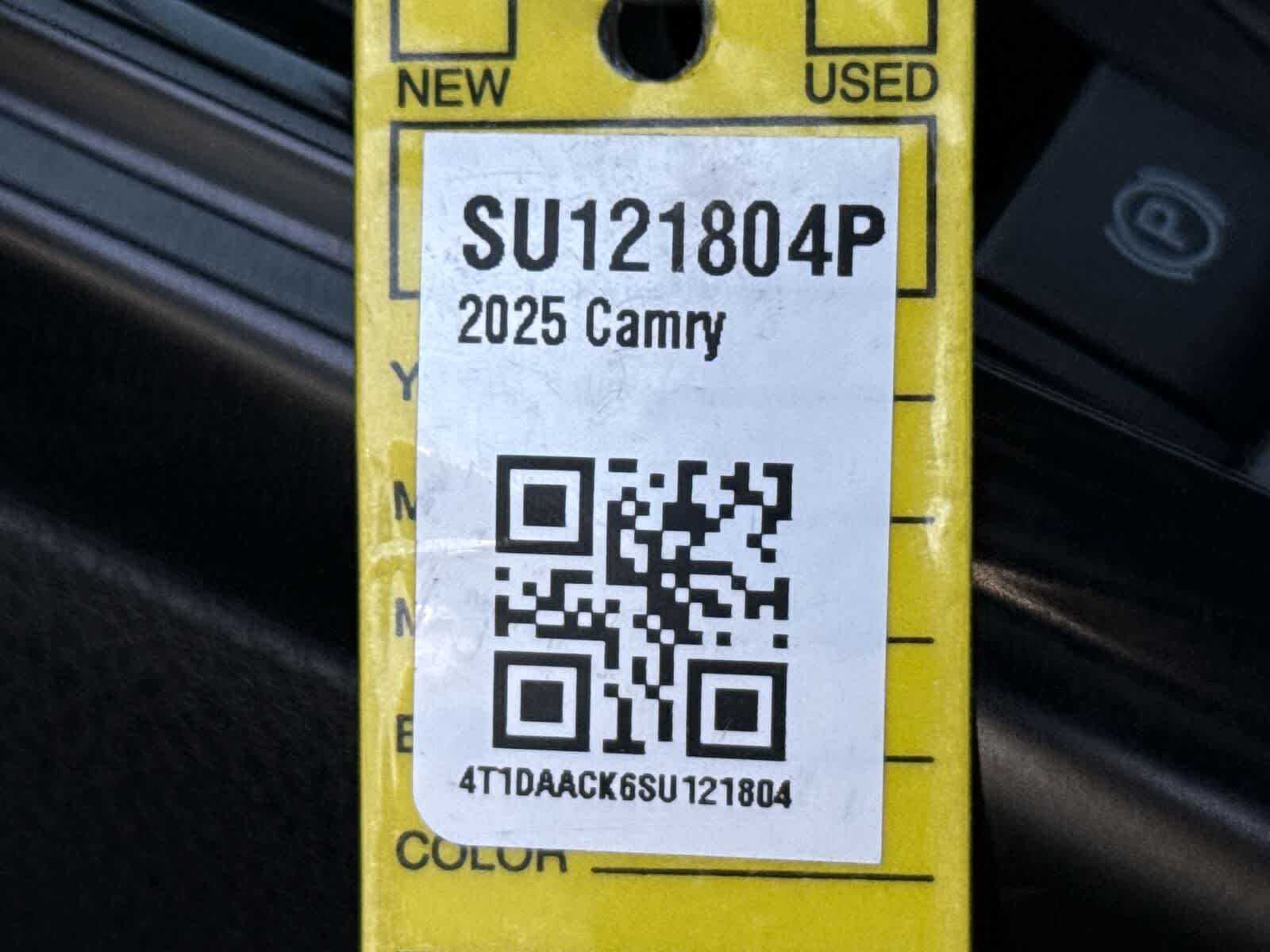 2025 Toyota Camry SE