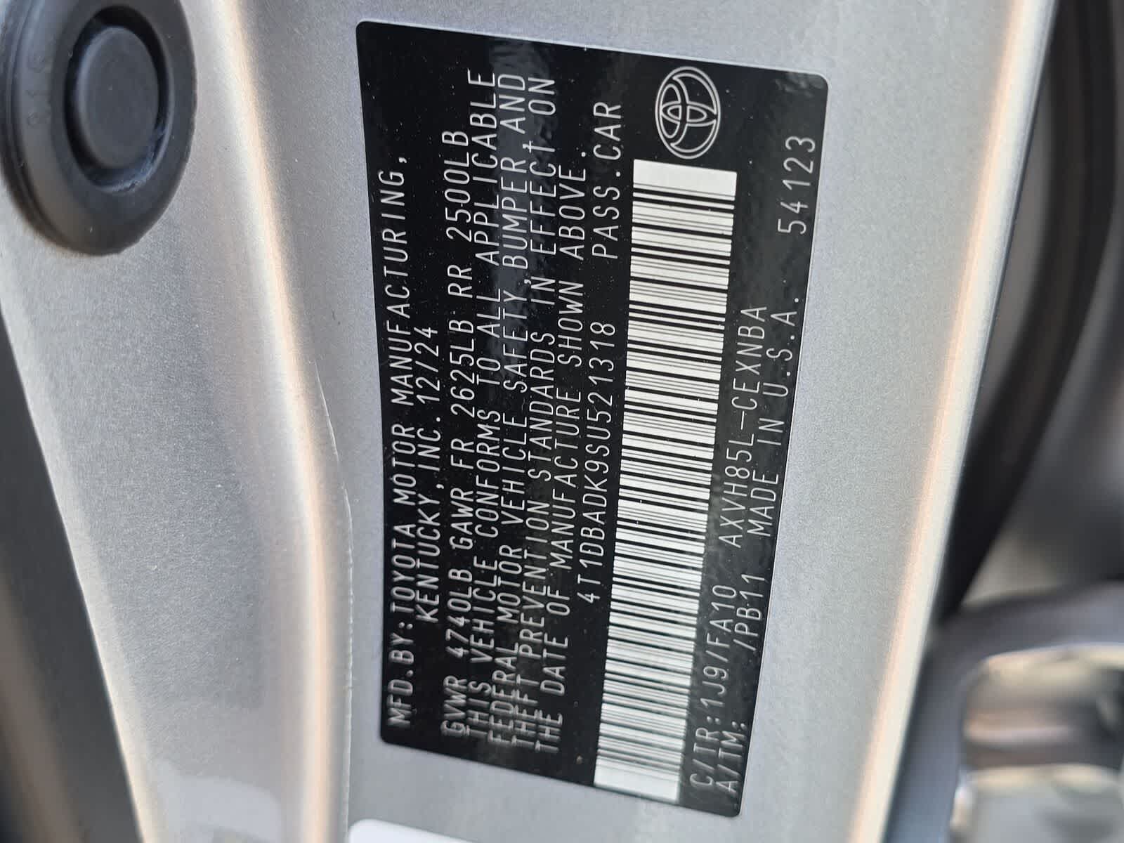 2025 Toyota Camry LE