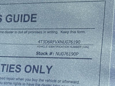 Toyota RAV4 Hybrid Limited 2022