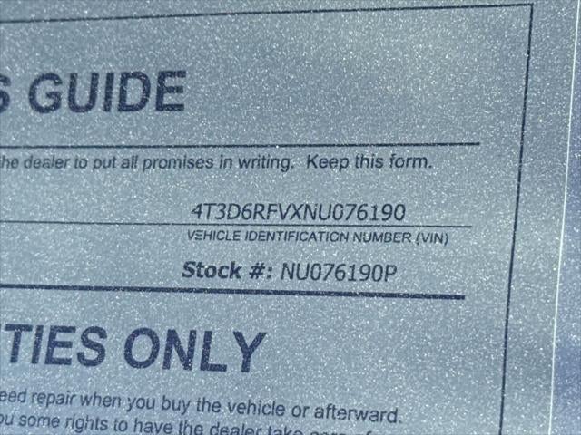 Toyota RAV4 Hybrid Limited 2022