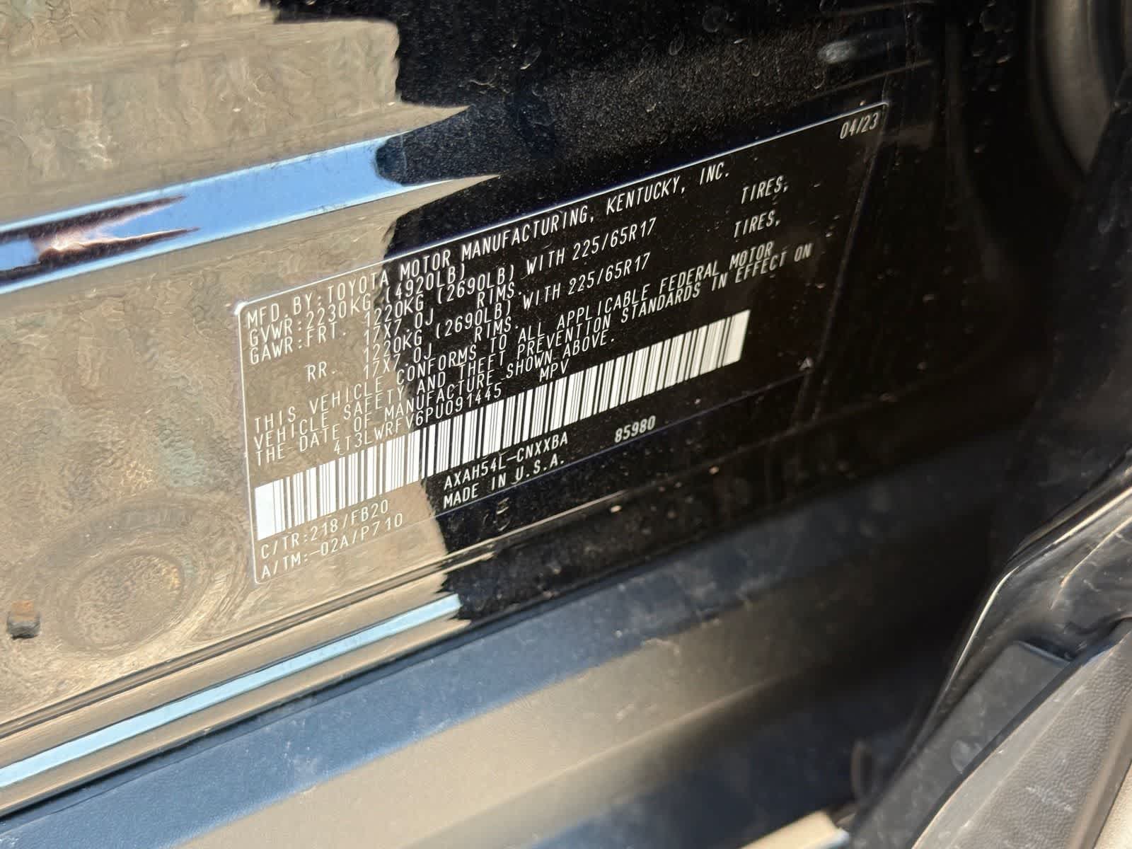 Toyota RAV4 Hybrid LE 2023