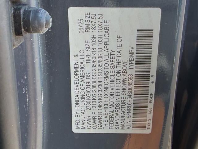 2025 Honda Odyssey EX-L