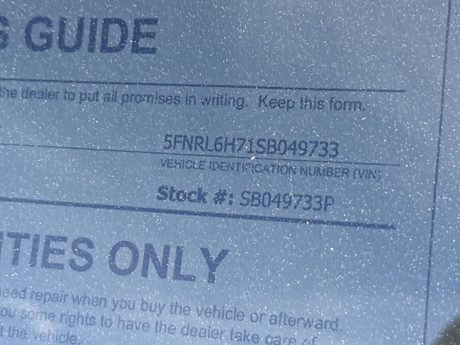 Honda Odyssey Sport-L 2025