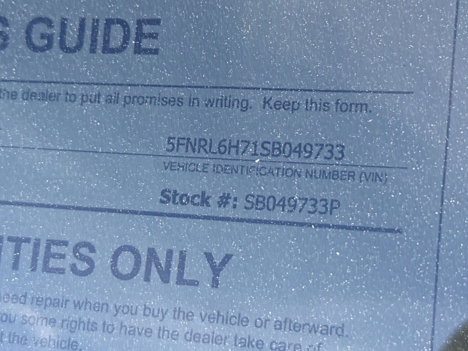 Honda Odyssey Sport-L 2025