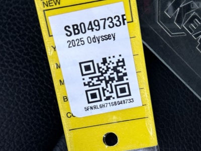 Honda Odyssey Sport-L 2025