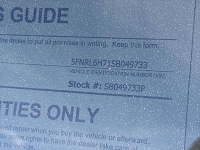 Honda Odyssey Sport-L 2025