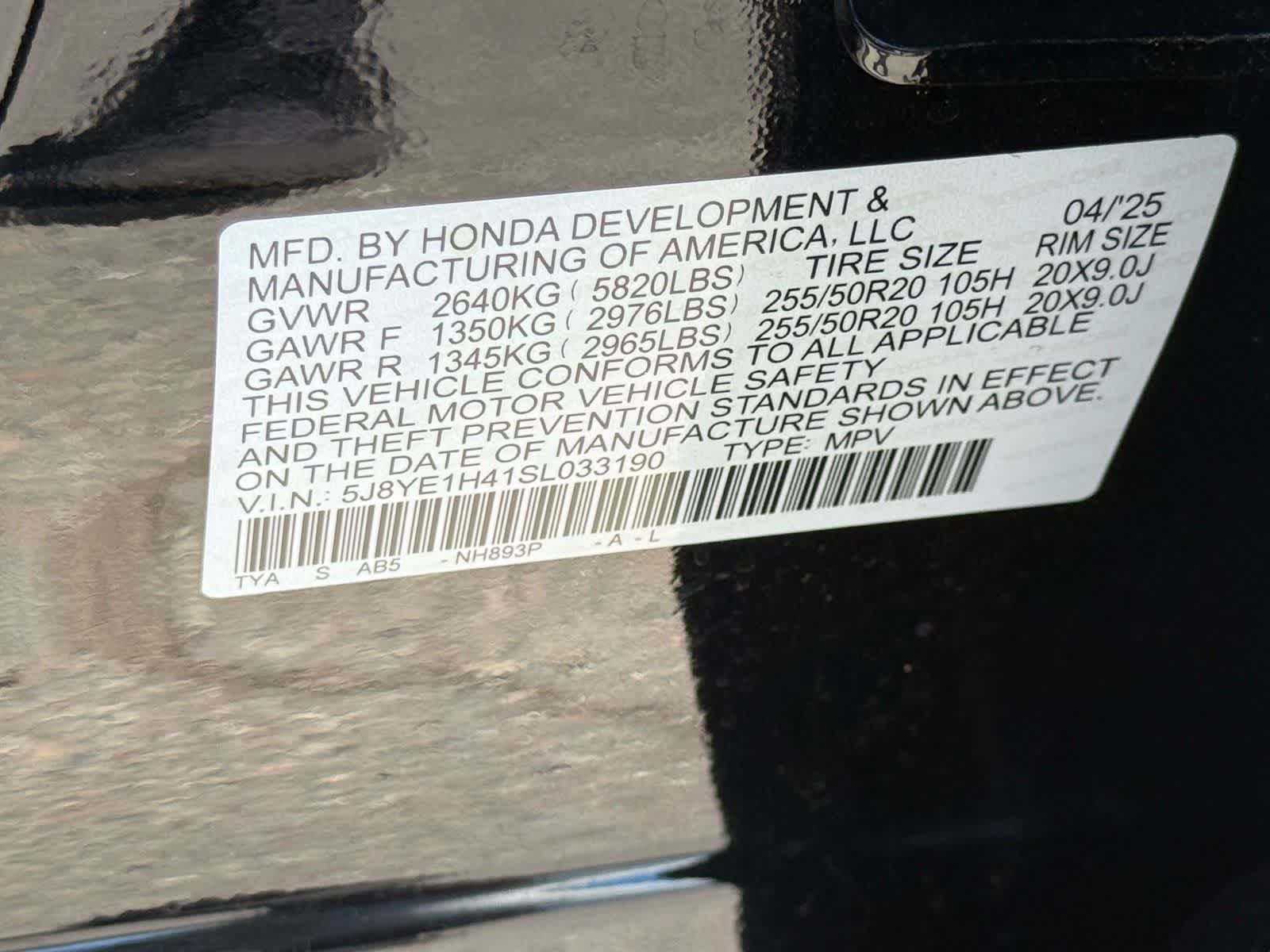 Acura MDX 2025 con paquete tecnológico