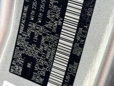 Toyota Highlander XSE 2022