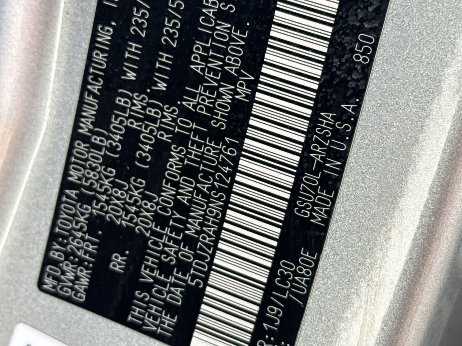 Toyota Highlander XSE 2022