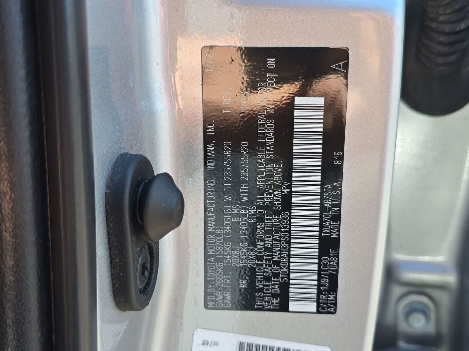 Toyota Highlander XSE 2023