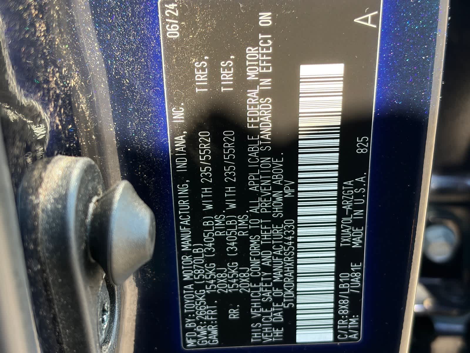 Toyota Highlander Limited 2024