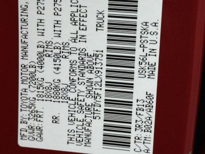 Toyota Tundra SR5 2020