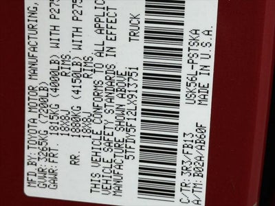 Toyota Tundra SR5 2020