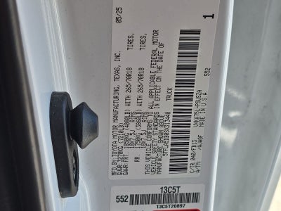 2025 Toyota Tundra SR5