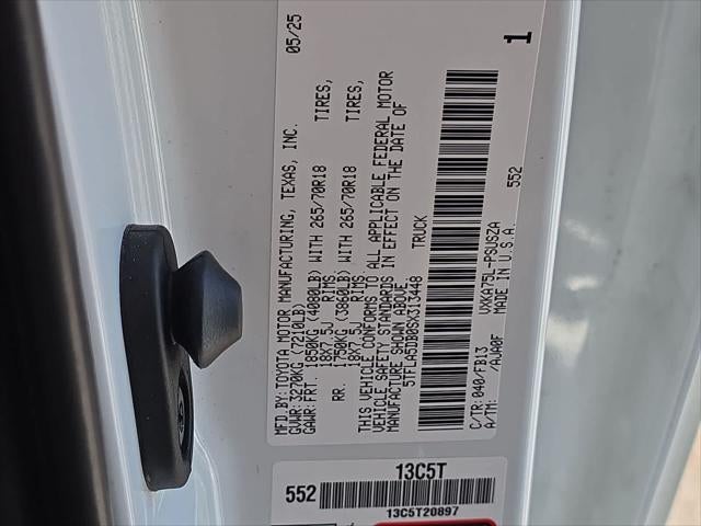 2025 Toyota Tundra SR5