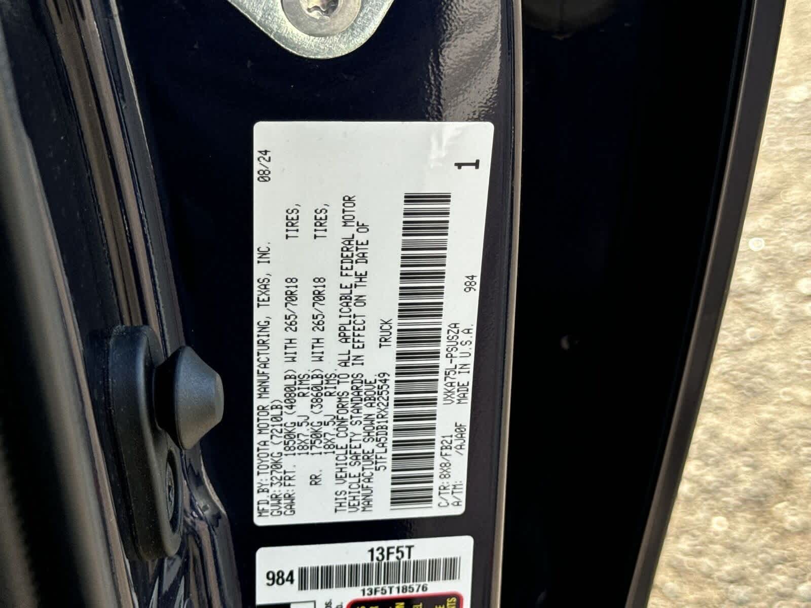 2024 Toyota Tundra SR5