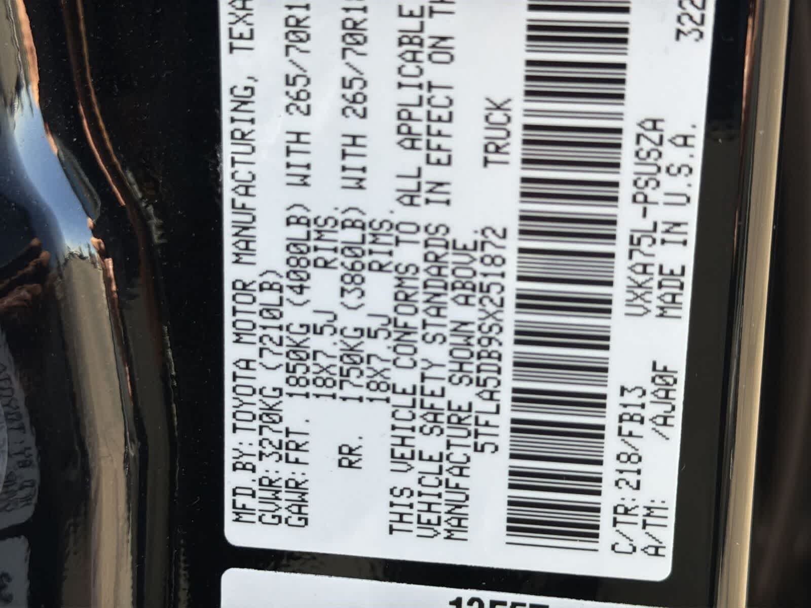 2025 Toyota Tundra SR5