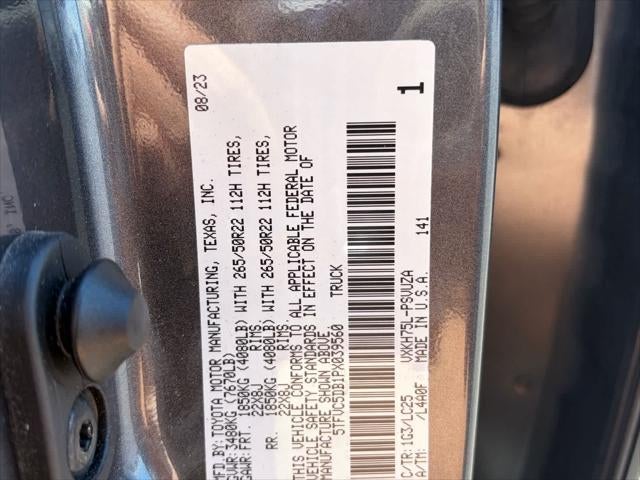 Toyota Tundra Capstone Hybrid 2023