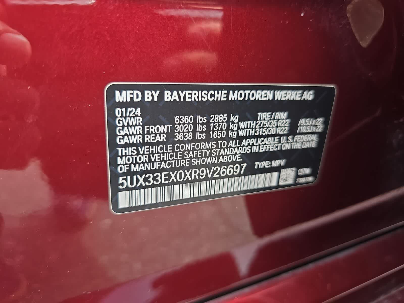 BMW X6 xDrive40i 2024 xDrive40i