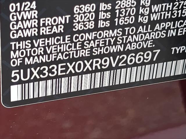 BMW X6 xDrive40i 2024 xDrive40i