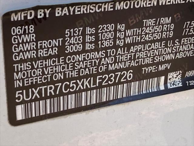 BMW X3 sDrive30i sDrive30i 2019