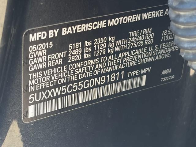 BMW X4 xDrive35i 2016 xDrive35i