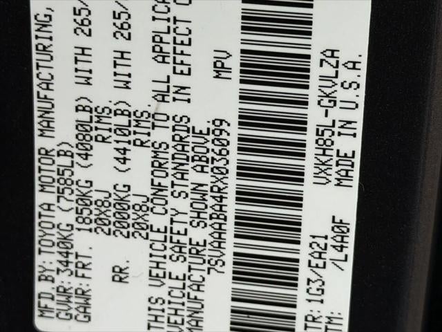 Toyota Sequoia Limited 2024