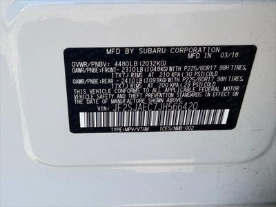 Subaru Forester Premium 2018