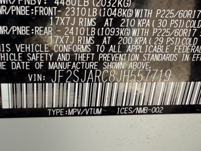 Subaru Forester Limited 2018