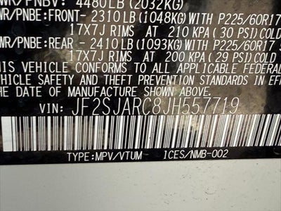 Subaru Forester Limited 2018