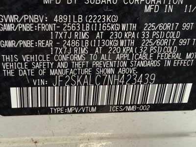 Subaru Forester Wilderness 2022