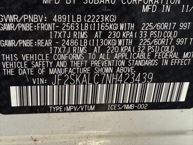 Subaru Forester Wilderness 2022