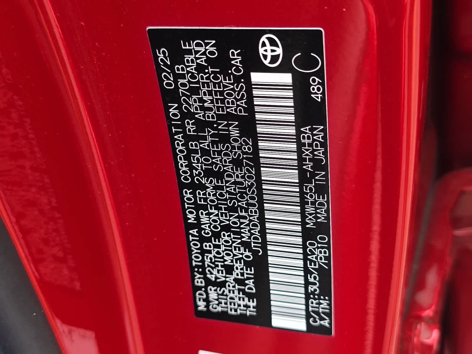 Toyota Prius Limited 2025