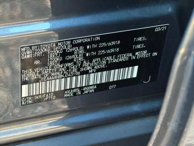 Toyota Venza LE 2021