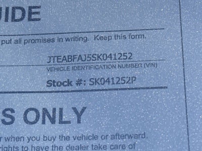 2025 Toyota Land Cruiser 4WD (Natl)