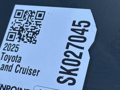 2025 Toyota Land Cruiser 1958