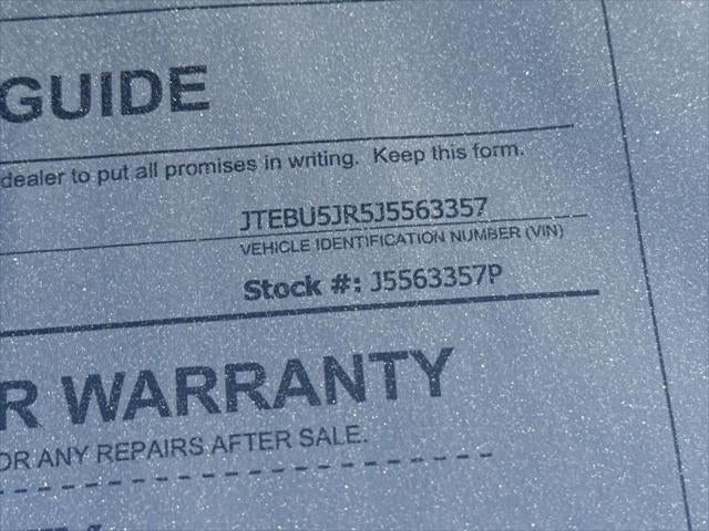 2018 Toyota 4Runner SR5