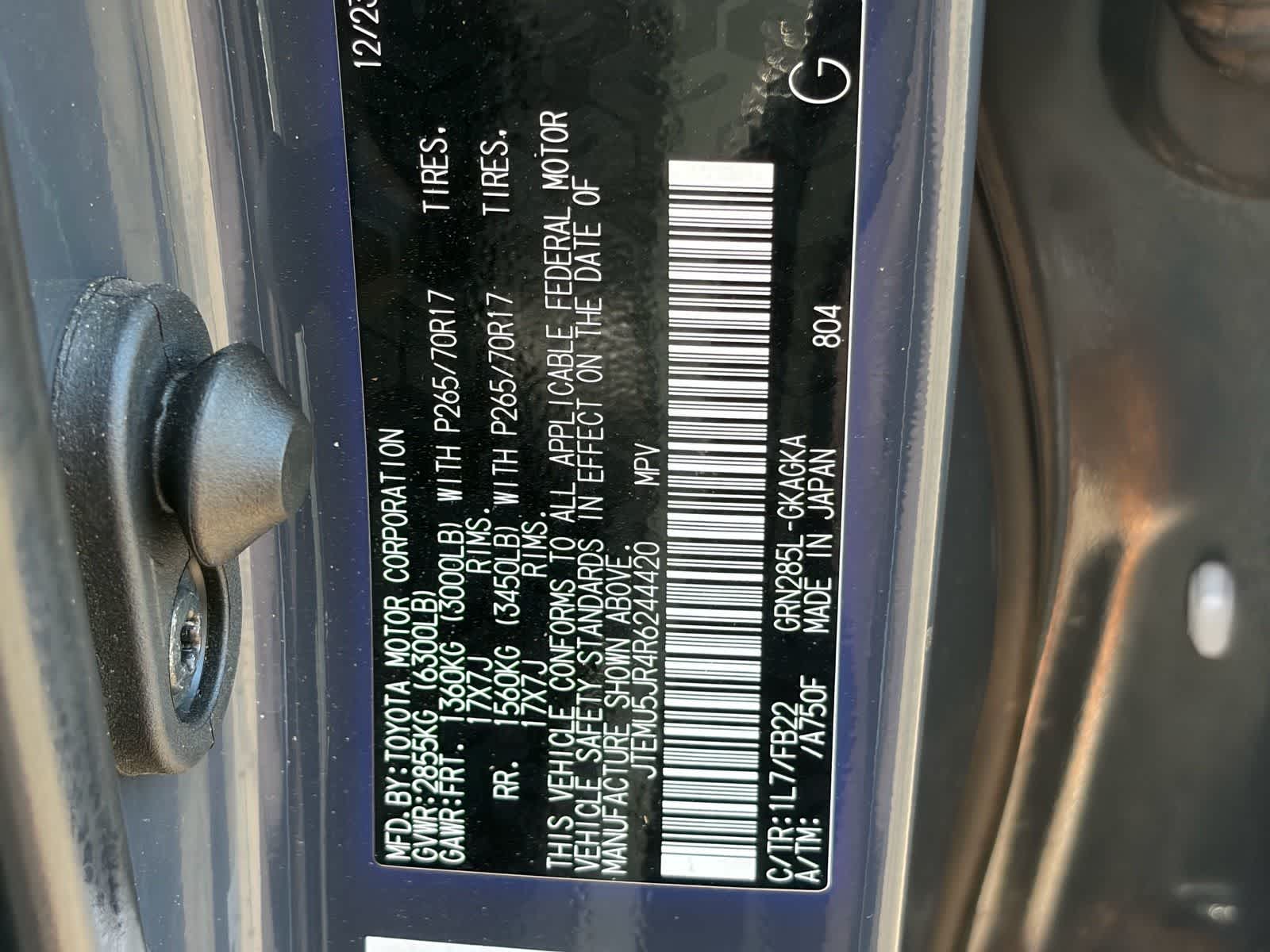 2024 Toyota 4Runner SR5