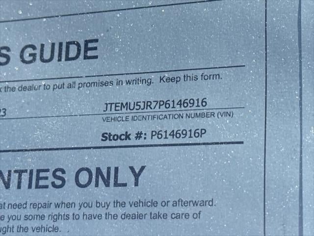 2023 Toyota 4Runner SR5