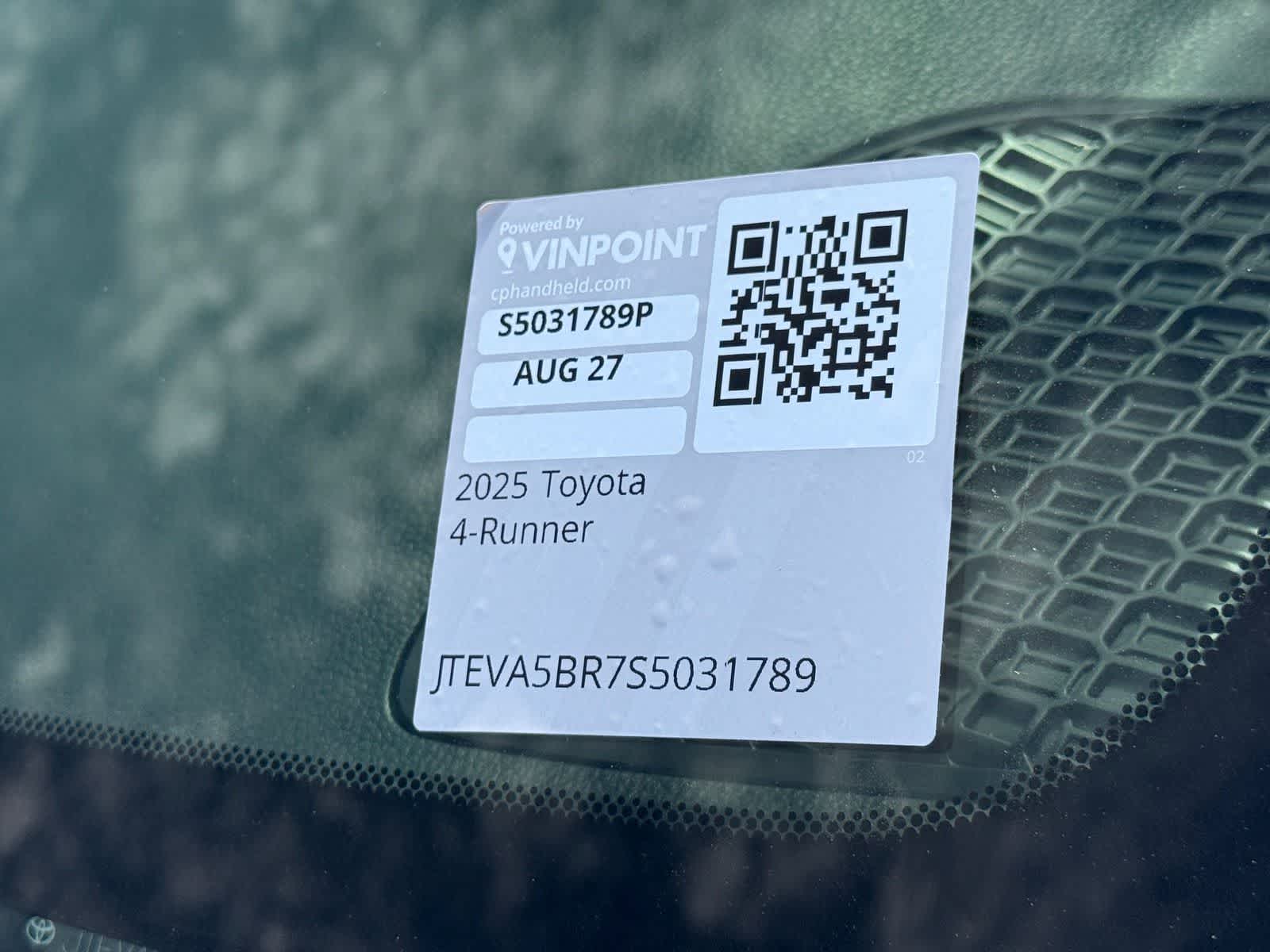 2025 Toyota 4Runner TRD Sport Premium