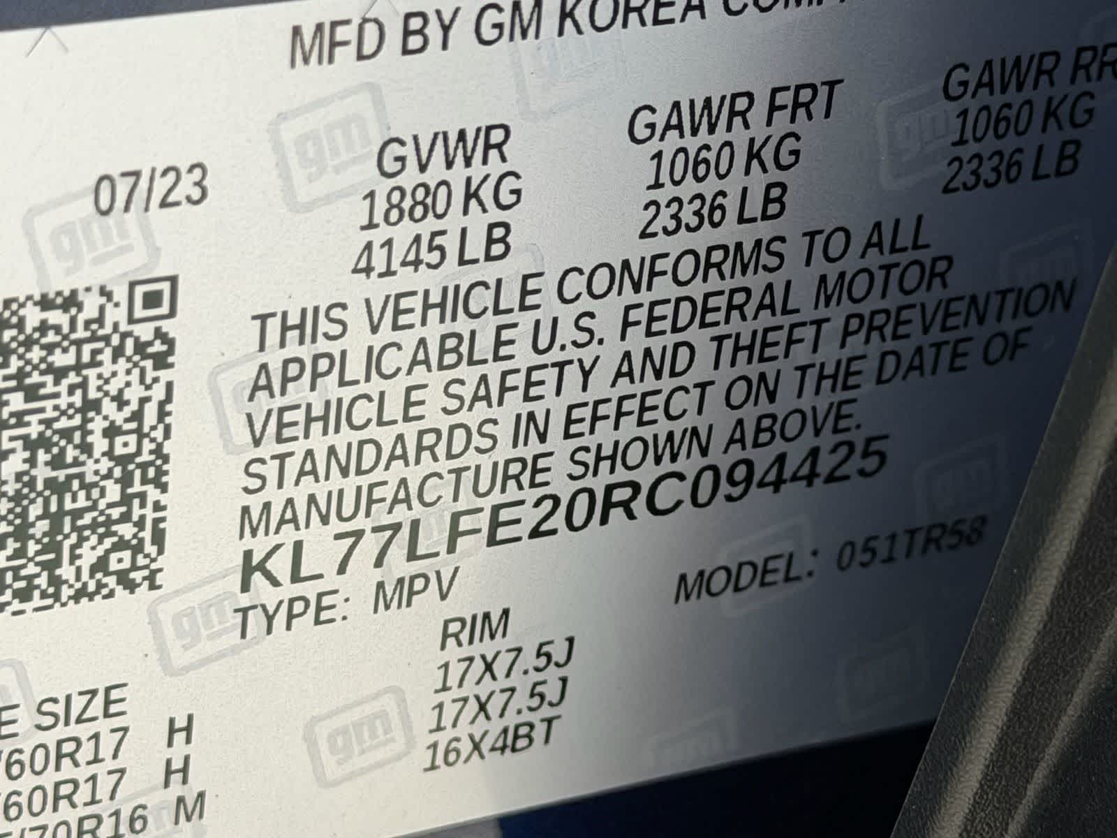 Chevrolet Trax LS 2024