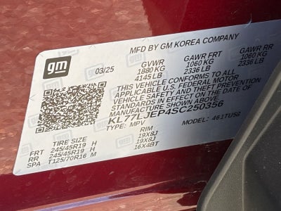 Chevrolet Trax 2RS 2025