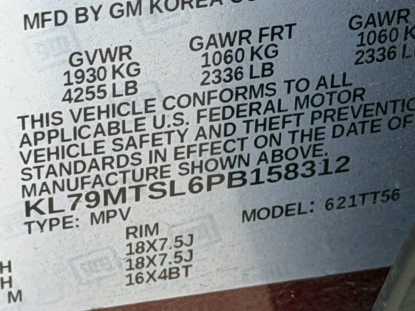 Chevrolet TrailBlazer RS 2023