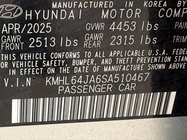 Hyundai Sonata SEL 2025